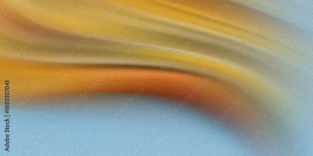 Poster a blurred abstract background features a gradient of yellow, orange, and blue creating a smooth and 
