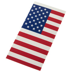 Fototapeta premium American Flag: Close-Up View of USA National Banner