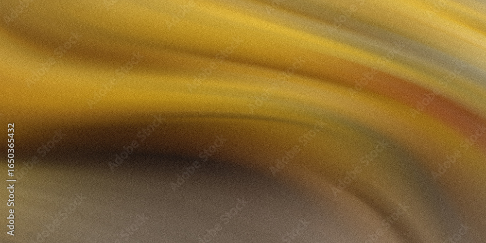 Poster golden waves of abstract texture create a smooth and flowing background with a gradient of light and