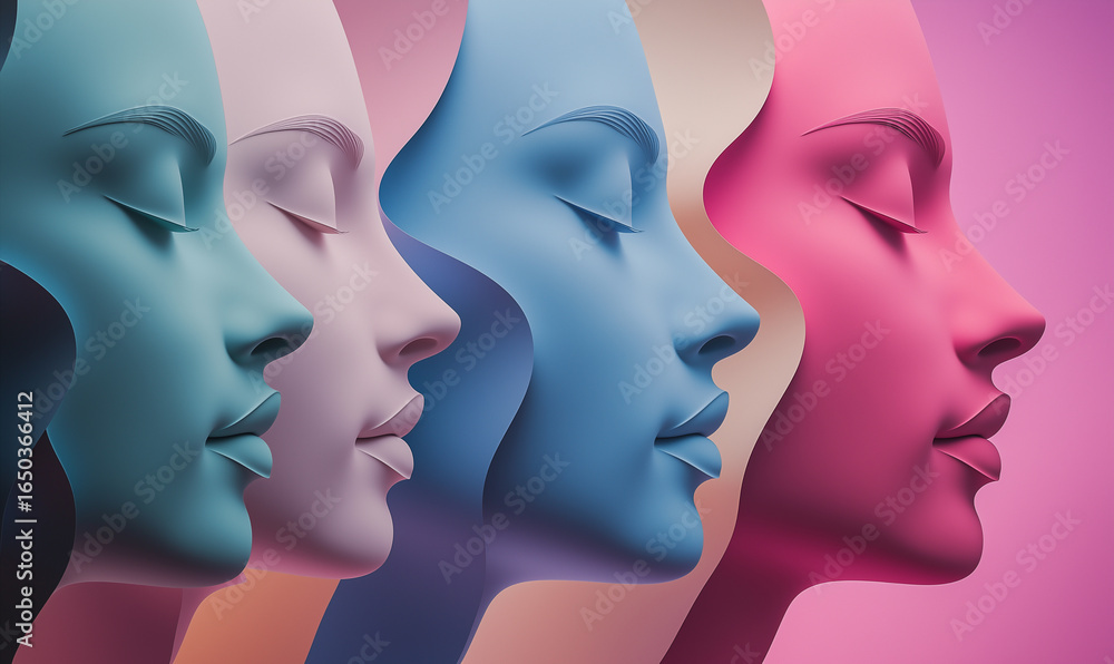 Poster exploring neurodiverse workplaces empowering inclusion through creative visuals digital art studio e
