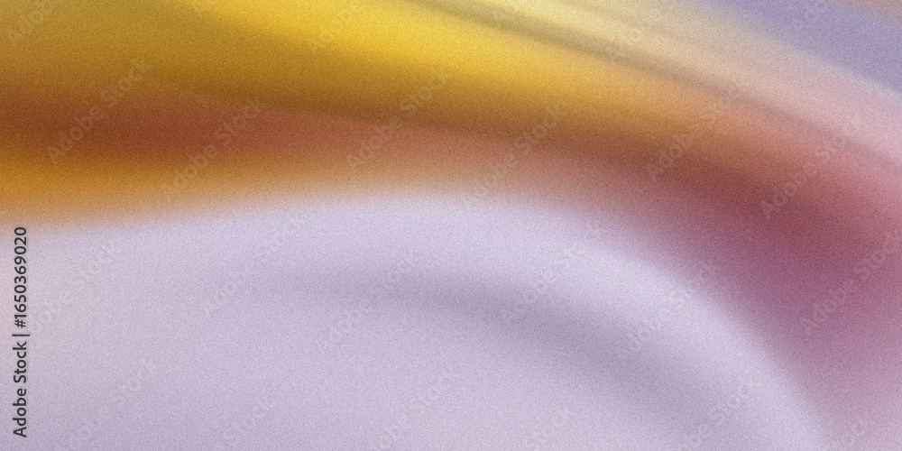 Poster a smooth, textured abstract background features a gradient of golden yellow and soft lavender with a