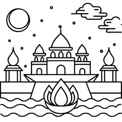 Kartik Purnima Festival – Full Moon Celebration with Diyas and River