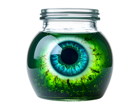 eye in the glass