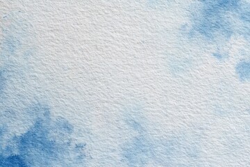 Fototapeta premium Textured paper featuring cool watercolor mottled background in soft blue hues with variations in tone creating a serene atmosphere suitable for artistic projects