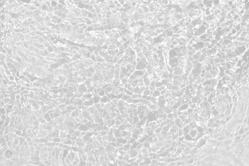 White water with ripples on the surface. Defocus blurred transparent white colored clear calm water...