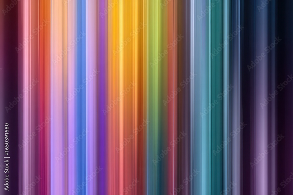 Aufkleber colorful vertical stripes creating a dynamic animated background with a blend of vibrant hues and sm