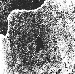 Grunge Cracked Concrete Texture | Distressed Rough Wall Surface Background | Old Cement Overlay