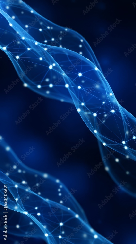 Poster abstract blue background with a minimalist geometric pattern of parallel lines a modern and simple d