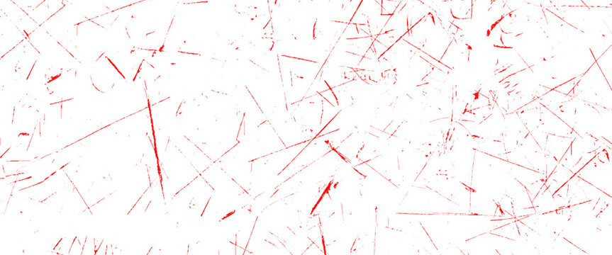 Vector red line overlay distress grainy grungy effect