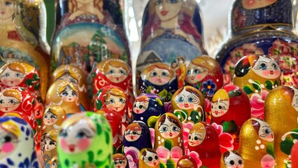 Traditional Russian Matryoshka Dolls