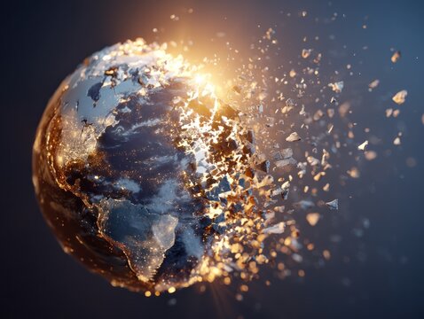 Shattered earth