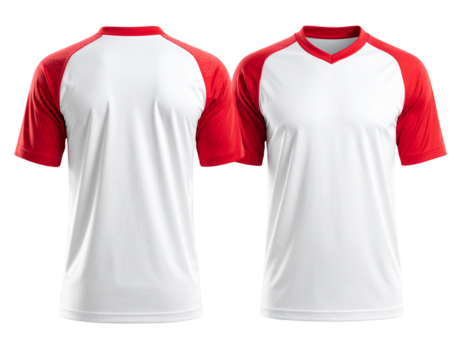 Modern Sports Soccer Jersey PNG Transparent Background