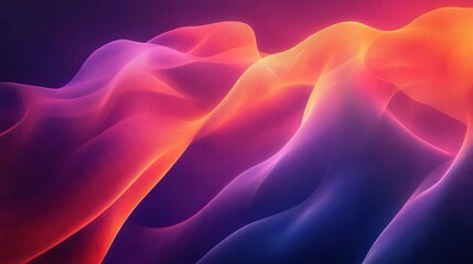 Obraz premium Abstract vibrant flowing colors (13)