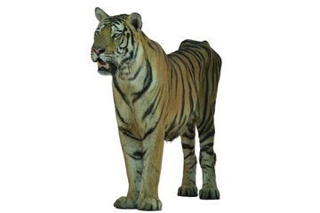 Bengal Tiger PNG [Panthera tigris tigris]. Majestic Big Cat Isolated for Wildlife, Nature, and...