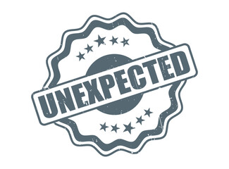 Unexpected Rubber Stamp Seal with a Decorative Border