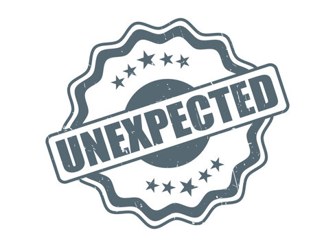 Unexpected Rubber Stamp Seal with a Decorative Border