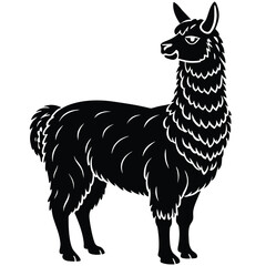 Alpaca Silhouette