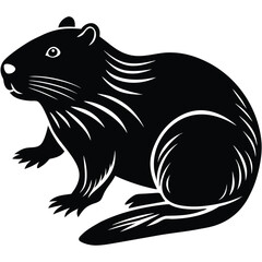 Beaver Silhouette
