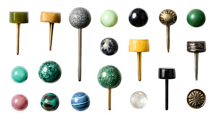 set of colorful easter eggs