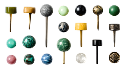 set of colorful easter eggs