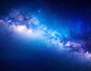 Fototapeta premium Cosmic nebulae, vibrant night sky