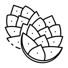 This Pine icon is suitable for Fall Season, etc.