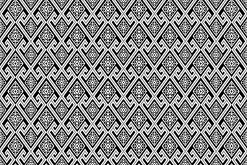 black and white seamless pattern.