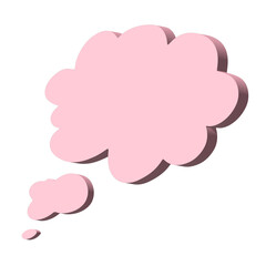 3d speech bubble Blank empty message box Textbox frame for banners, price tags, stickers, design