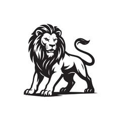 Fototapeta premium lion vector illustration