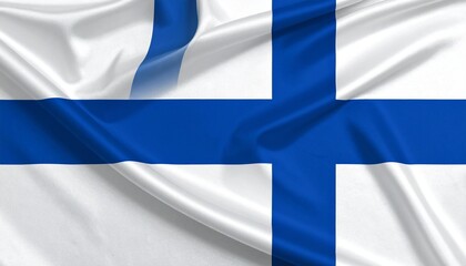 Obraz premium flag of finland