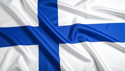 Obraz premium flag of finland
