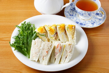 玉子サンド　ポテトサンド