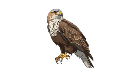 majestic eagle illustration transparent background for design projects