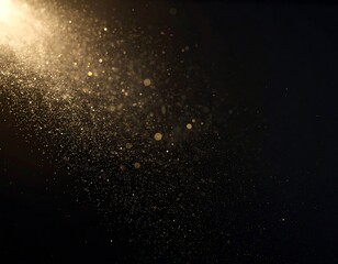 Obraz premium Golden Dust Light Beam.