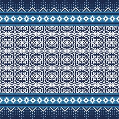 Geometric Ethnic Oriental Ikat Seamless Pattern Traditional Design for Background, Carpet, Wallpaper, Clothing, Wrapping, Batik, Fabric