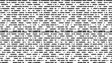 Obraz premium Black lines and dots pattern on a white backdrop