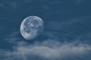 Mond am Himmel - Hintergrund 