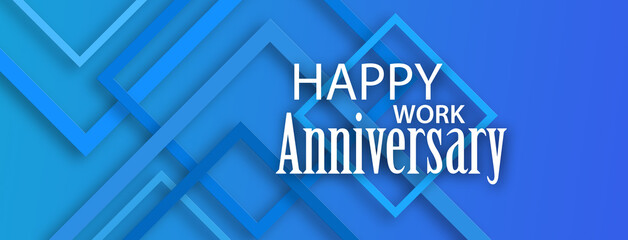 happy work anniversary card	