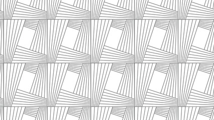 Abstract gray pattern geometric vector seamless ornamental and swatches oriental line texture outline white background