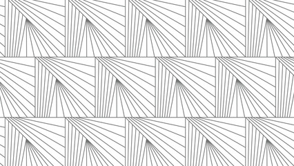 Abstract gray pattern geometric vector seamless ornamental and swatches oriental line texture outline white background