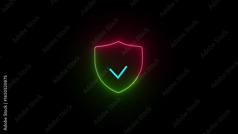 Fototapete chake mark icon color etable ,chaked of chak sing box done sambol and chake mark icon ,chake mark ic