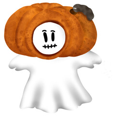 pumpkin ghost