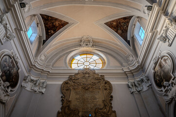 The Church of S. Francesco, with the adjoining Monastery of the Conventual Fathers, was built in 1256 and completed in 1267.On the left there is the chapel of S. Antonio, built in 1450.