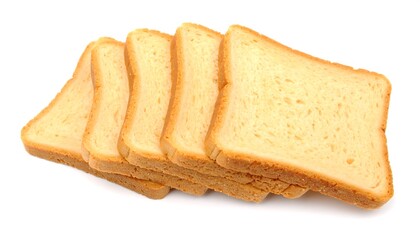 Fototapeta premium Sliced bread, stacked