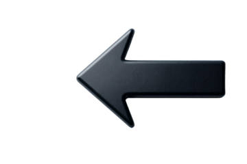 A black arrow pointing to the left