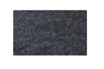 A gray square with a black background