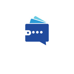 Wallet Logo Design Graphic Vector