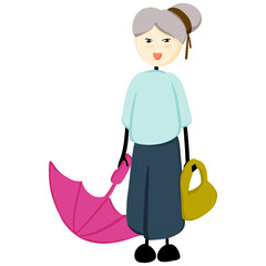 Grandma goes to the market