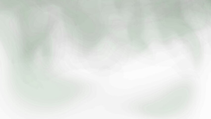 Abstract emerald green flowing shapes on black background for modern design projects and creative backgrounds