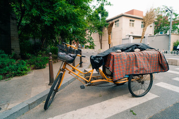 Typical Three Wheeled Bike, Trike Used to Transport Anything in China